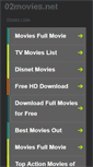 Mobile Screenshot of 02movies.net